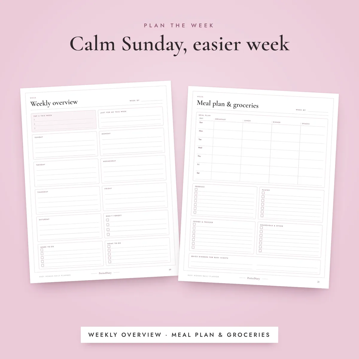 Daily Planner for Busy Women, image 4