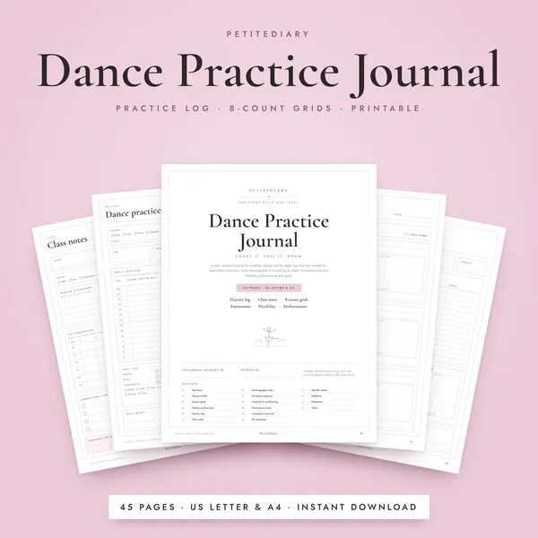 Dance Practice Journal
