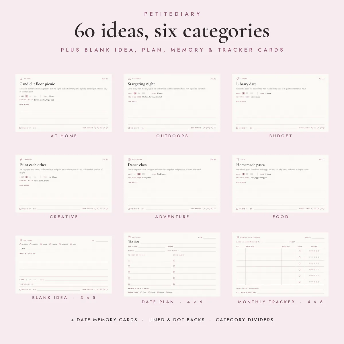 Date Night Idea Cards, image 2