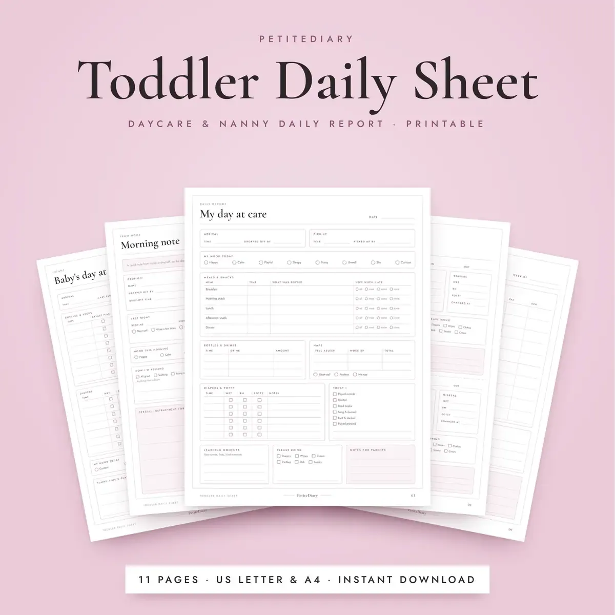Daycare Daily Report