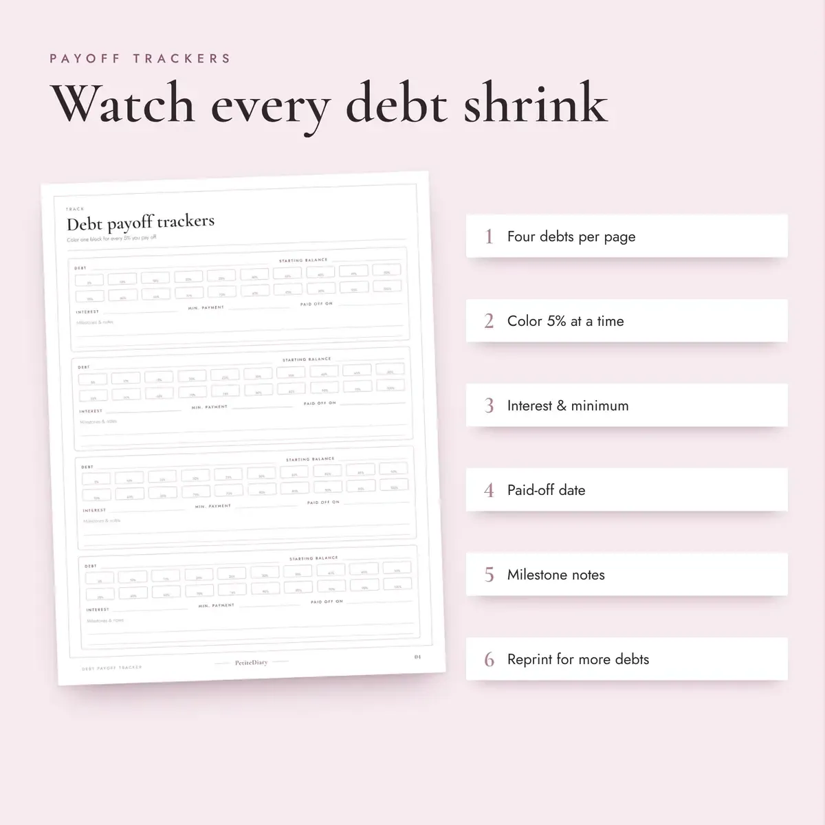 Debt Payoff Tracker, image 3