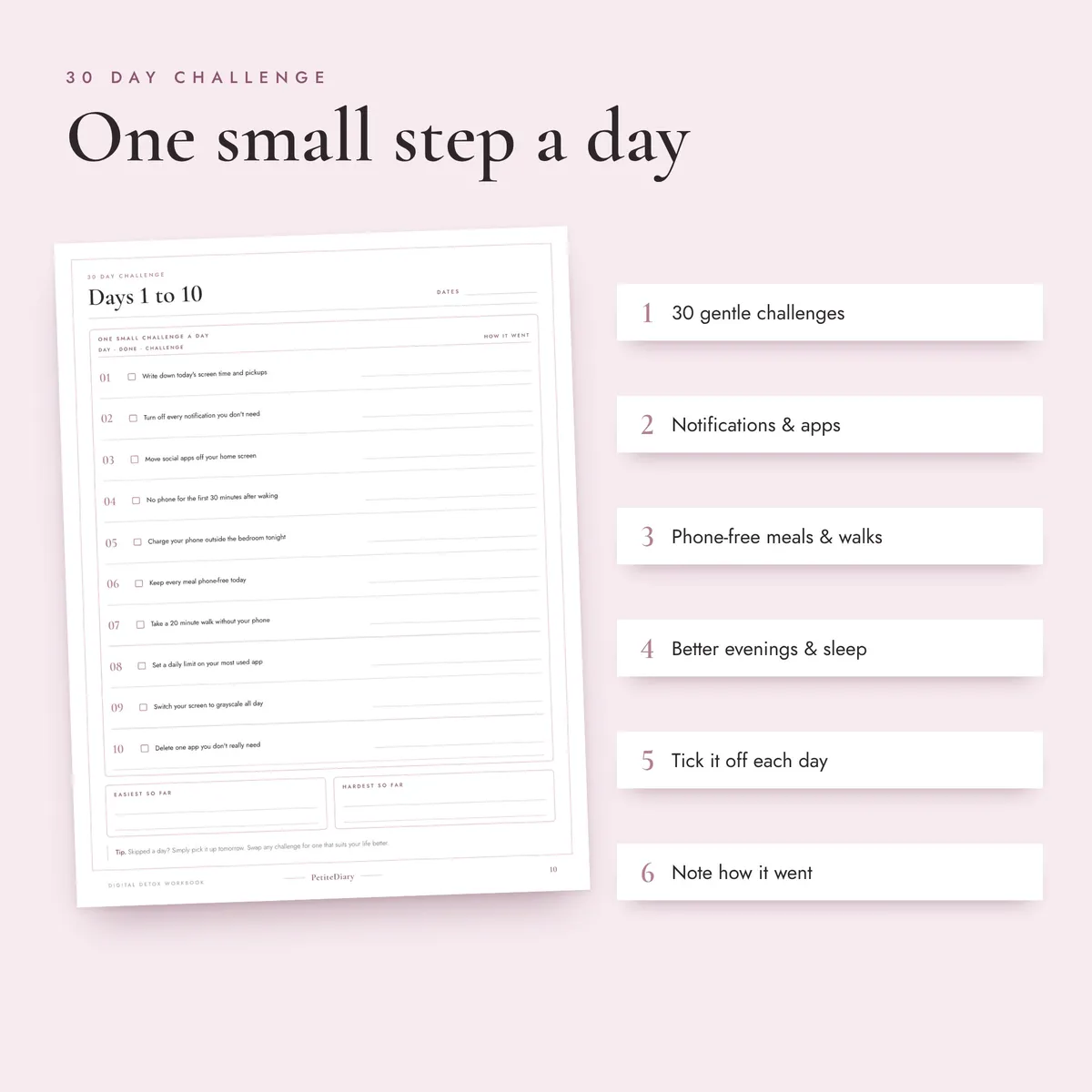 Digital Detox Workbook, image 3