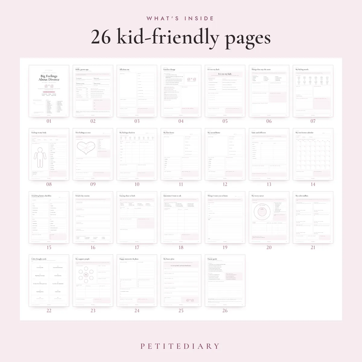 Divorce Workbook for Kids, image 2