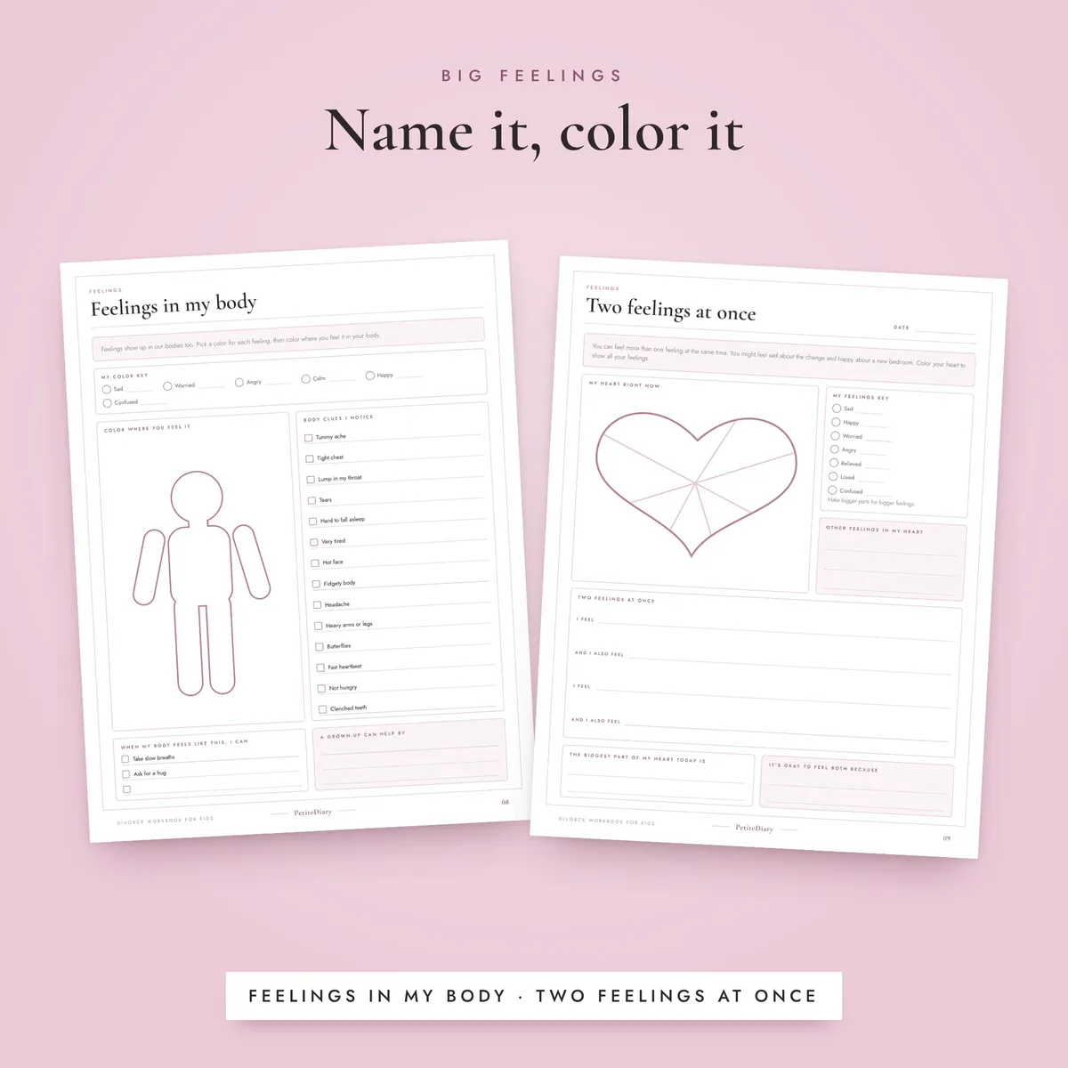 Divorce Workbook for Kids, image 4