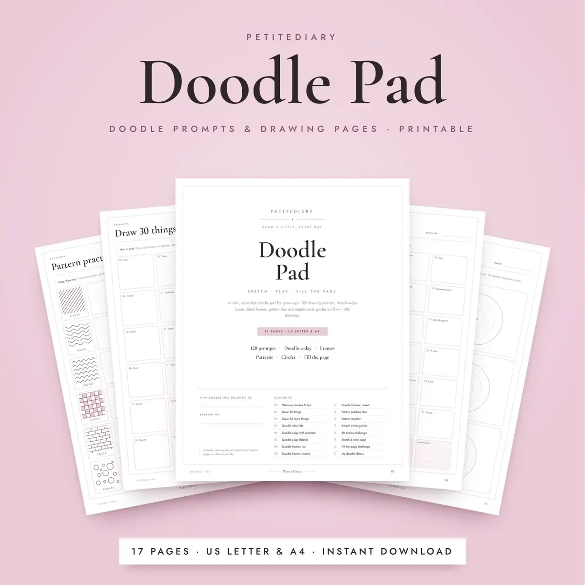 Doodle Pad for Adults