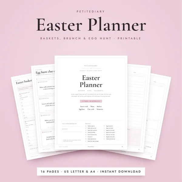 Easter Planner