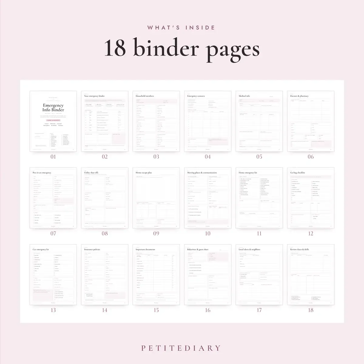 Emergency Binder, image 2