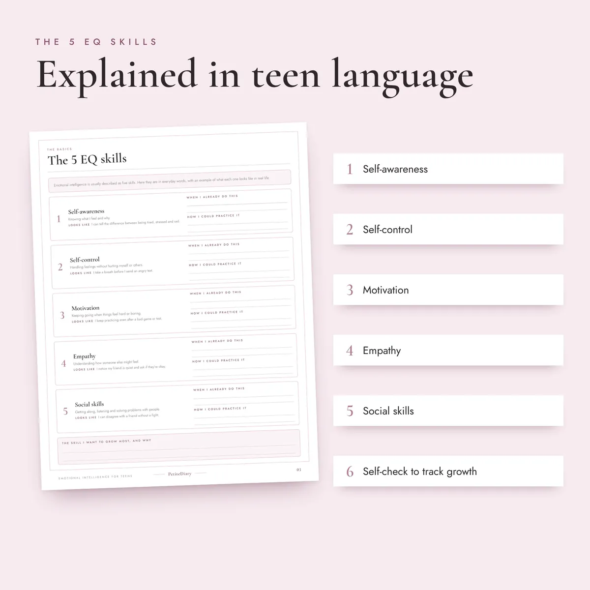 Emotional Intelligence for Teens Workbook, image 3