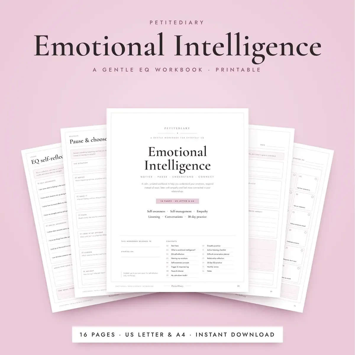 Emotional Intelligence Workbook