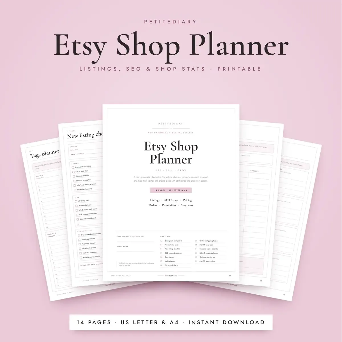 Etsy Seller Planner