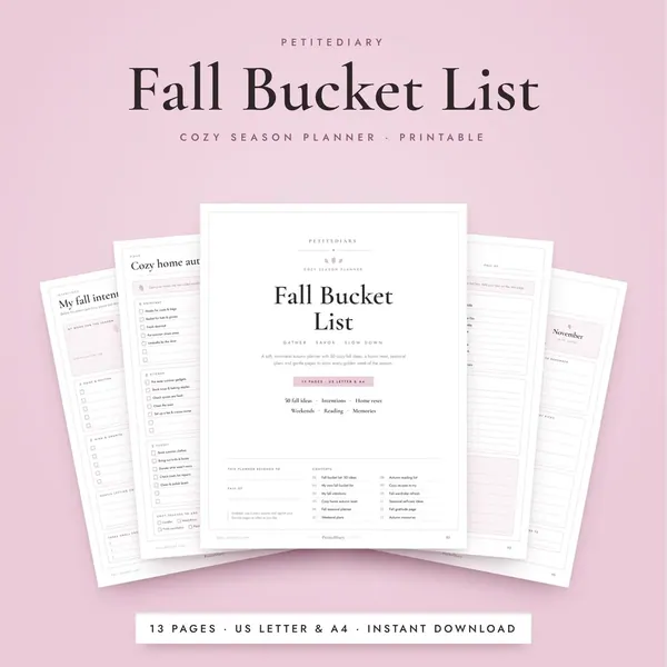 Fall Bucket List