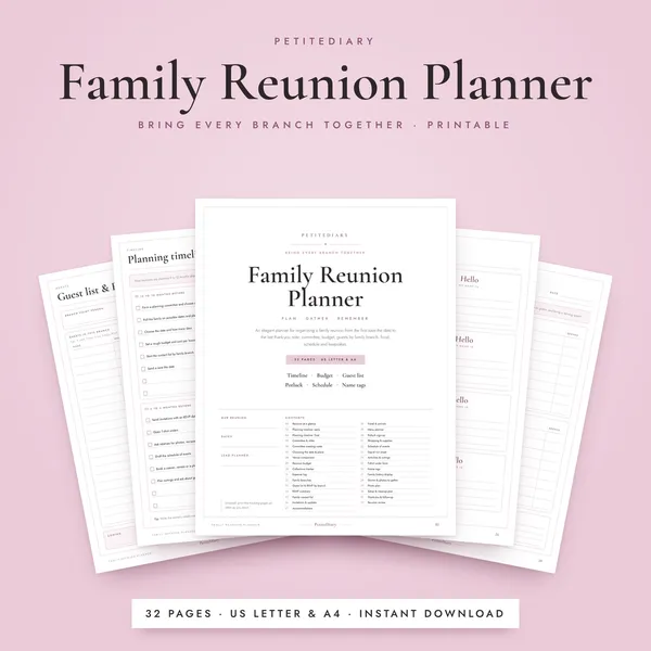 Family Reunion Planner
