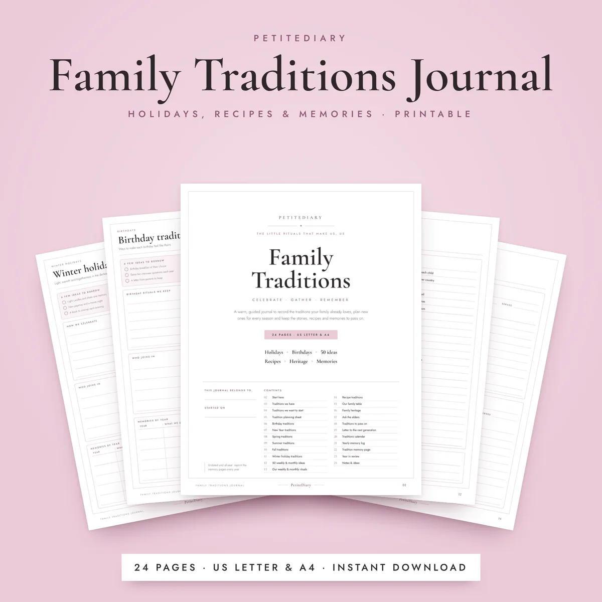 Family Traditions Journal