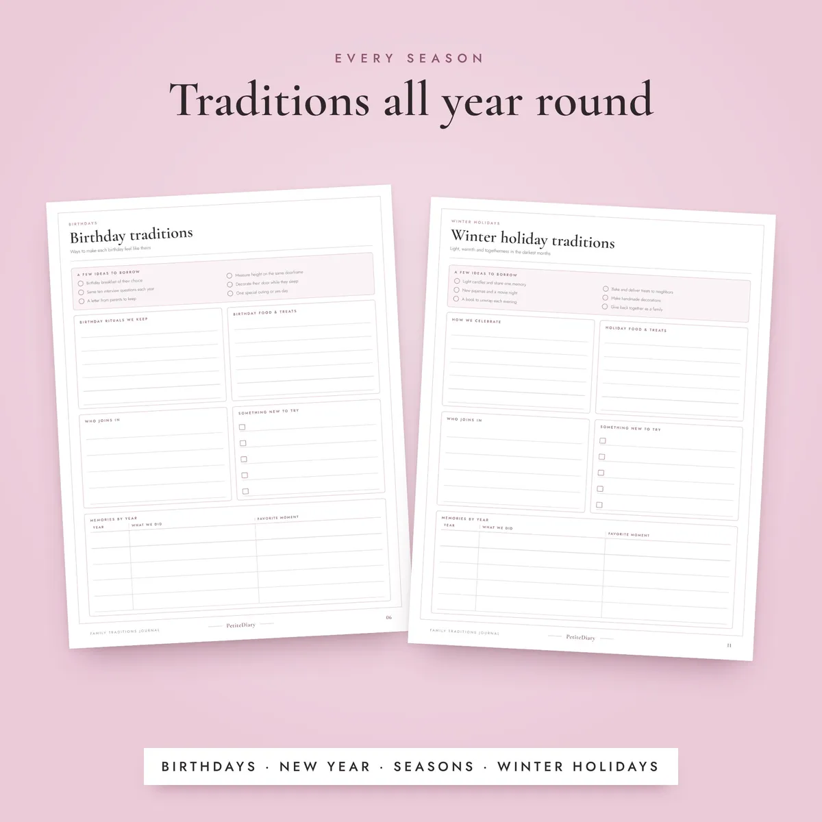Family Traditions Journal, image 4