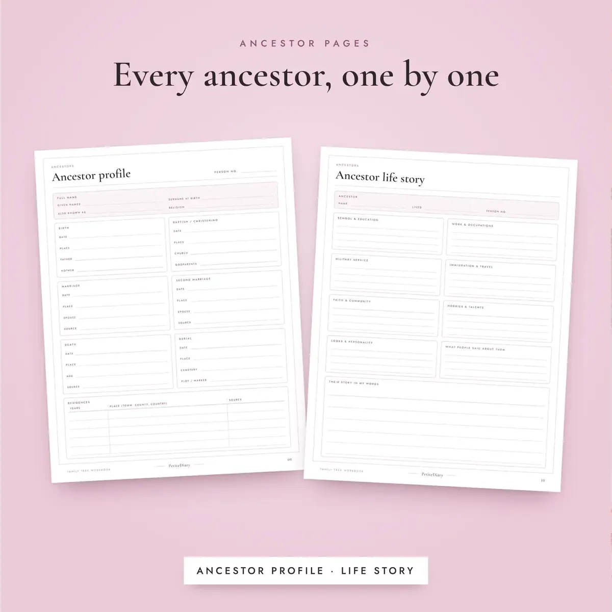 Family Tree Workbook, image 4