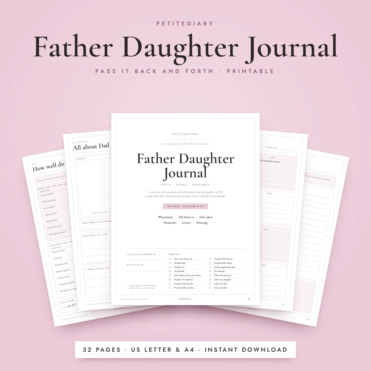 Father Daughter Journal
