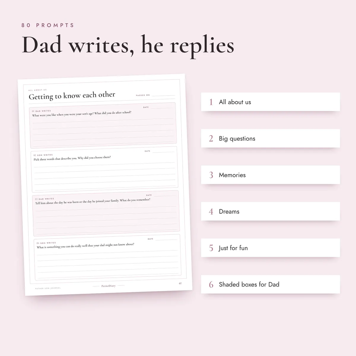 Father Son Journal, image 3