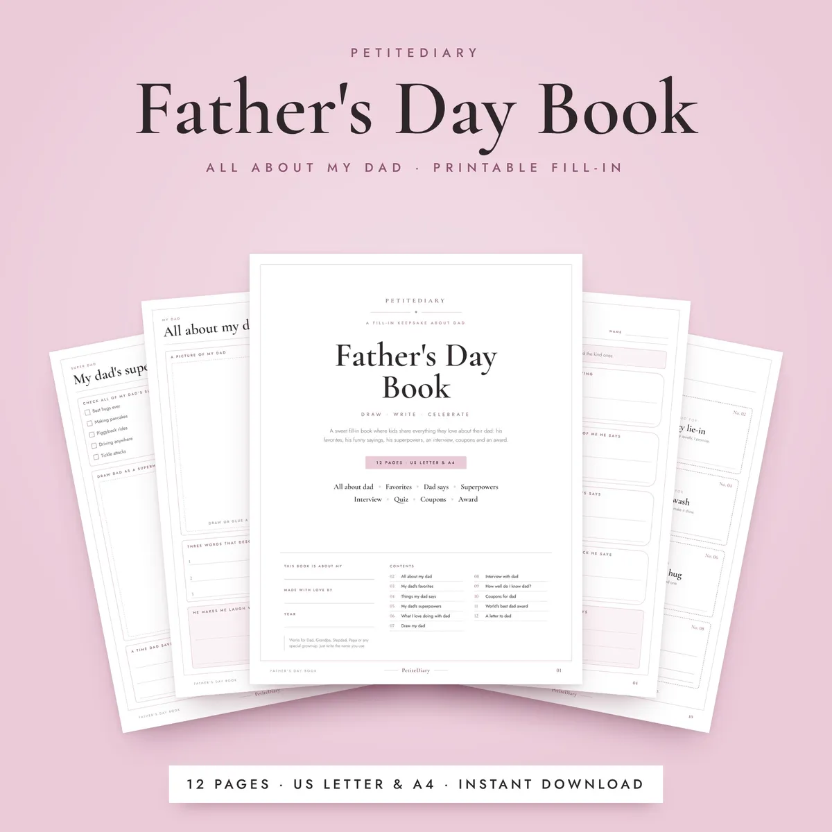 Fathers Day Book