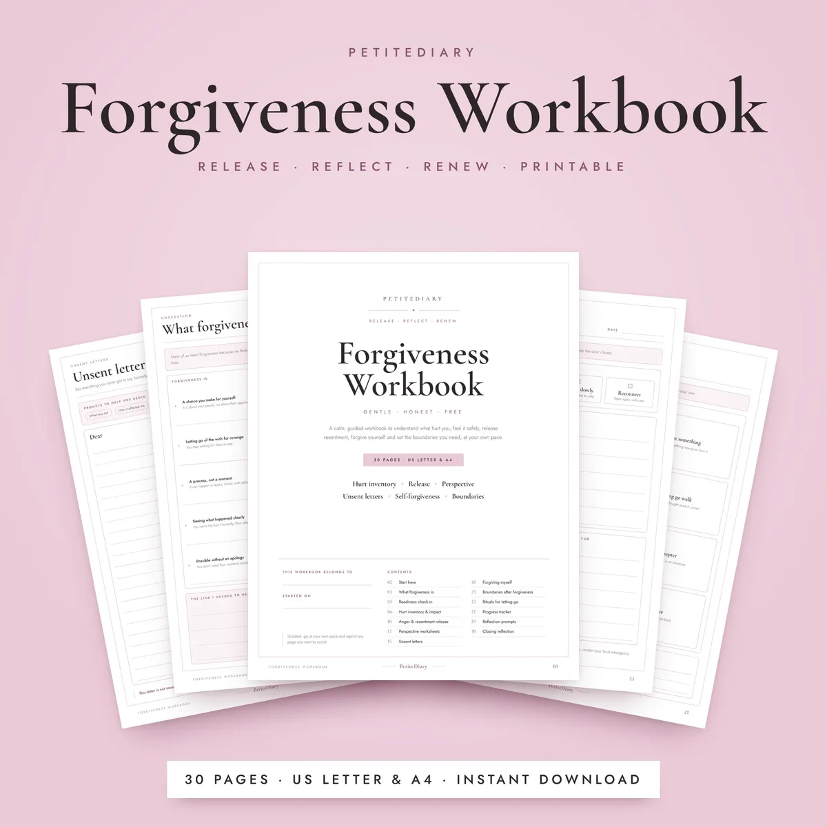 Forgiveness Workbook