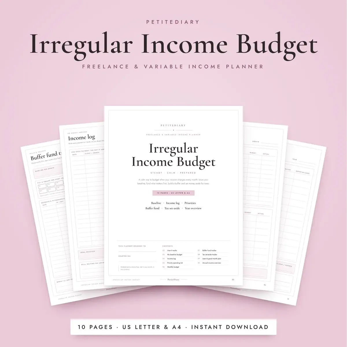 Freelance Budget Planner for Irregular Income
