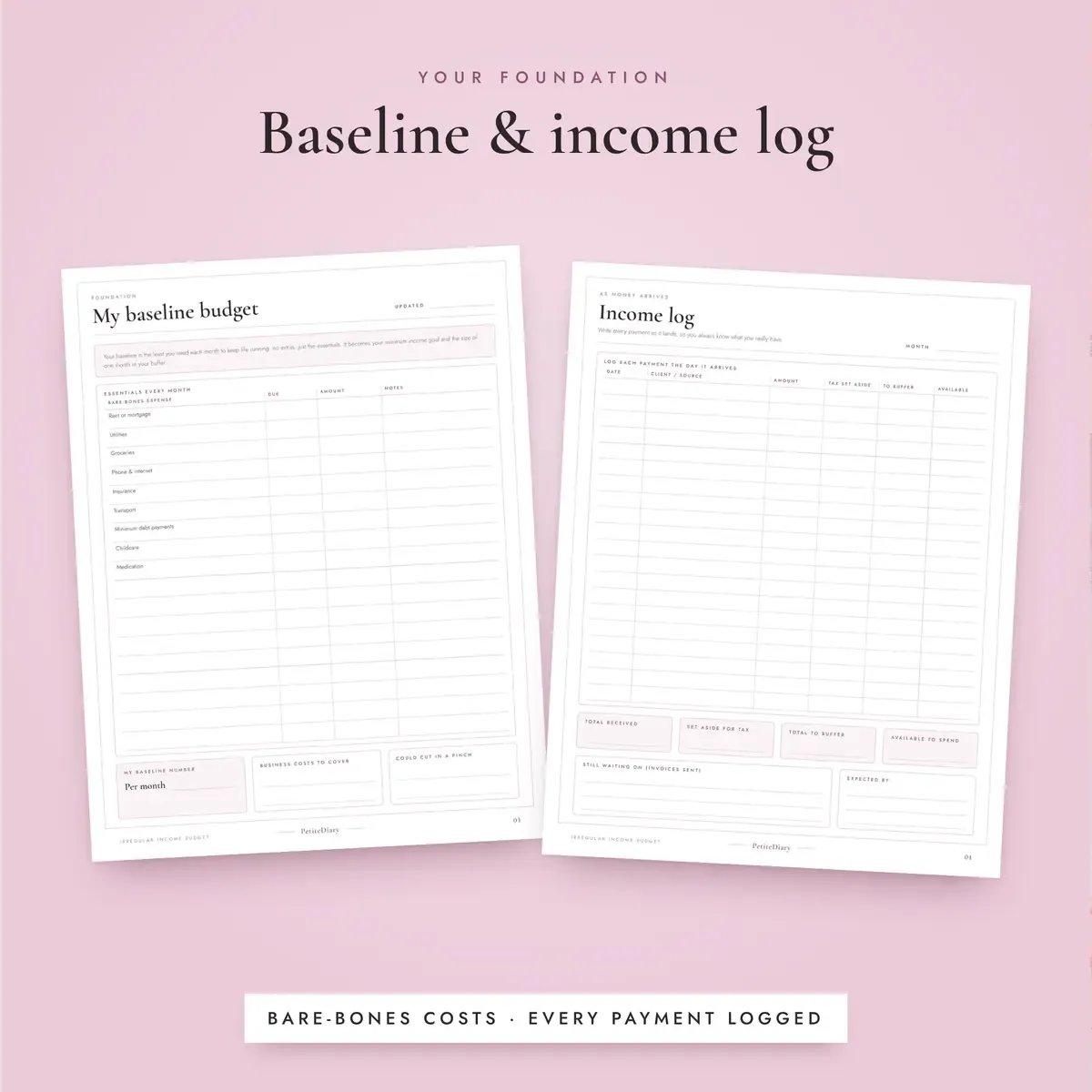 Freelance Budget Planner for Irregular Income, image 4