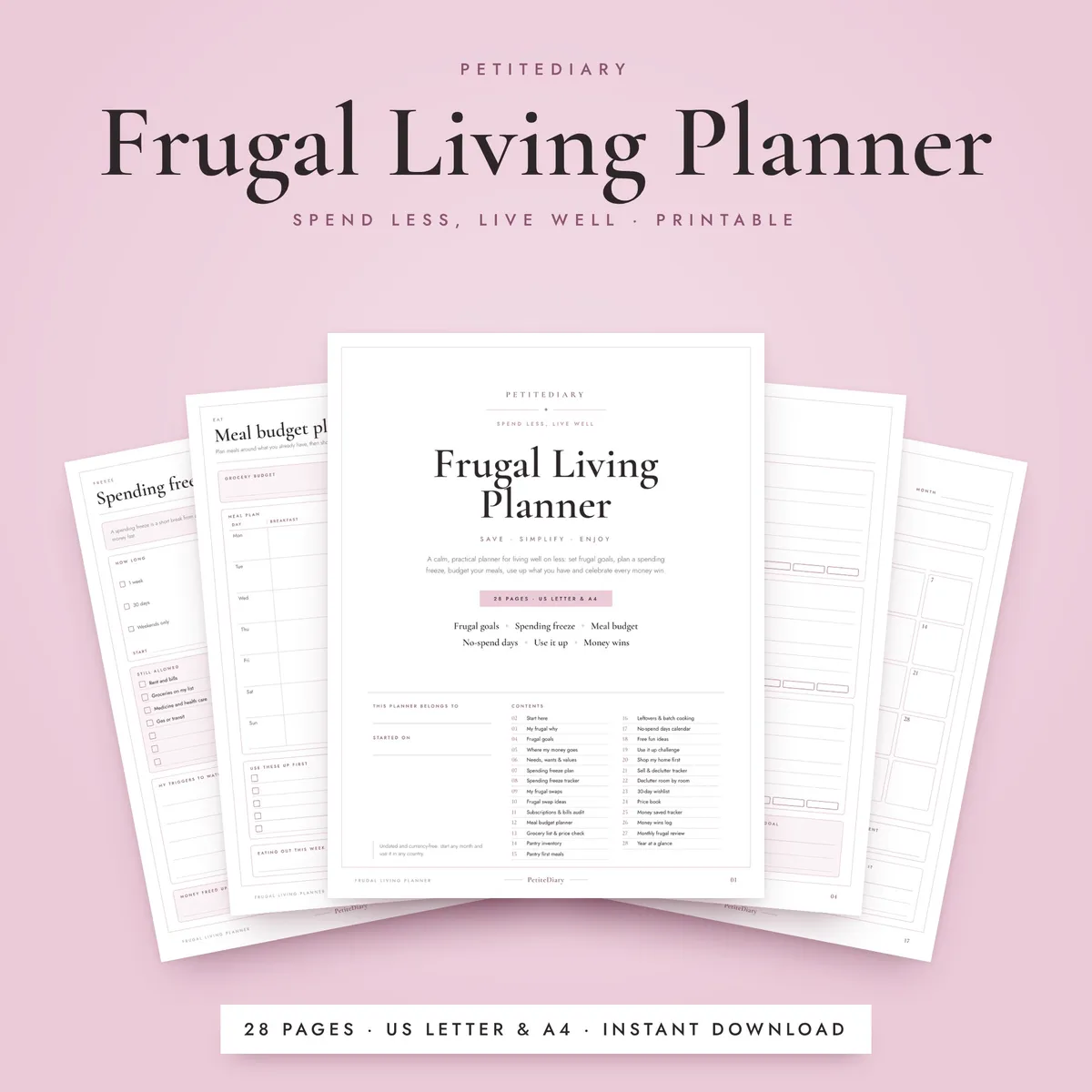 Frugal Living Planner