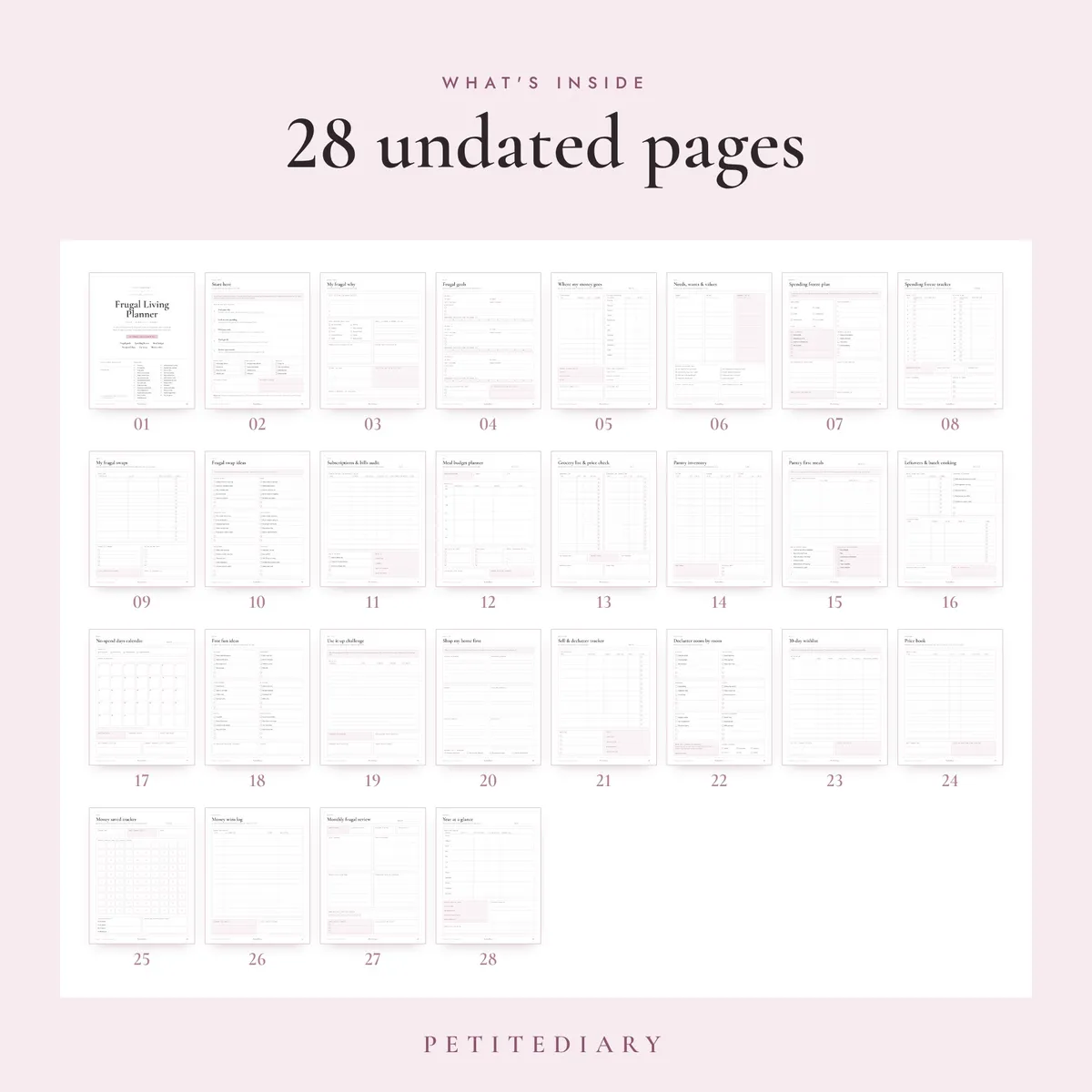 Frugal Living Planner, image 2
