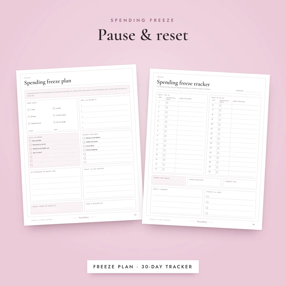 Frugal Living Planner, image 4