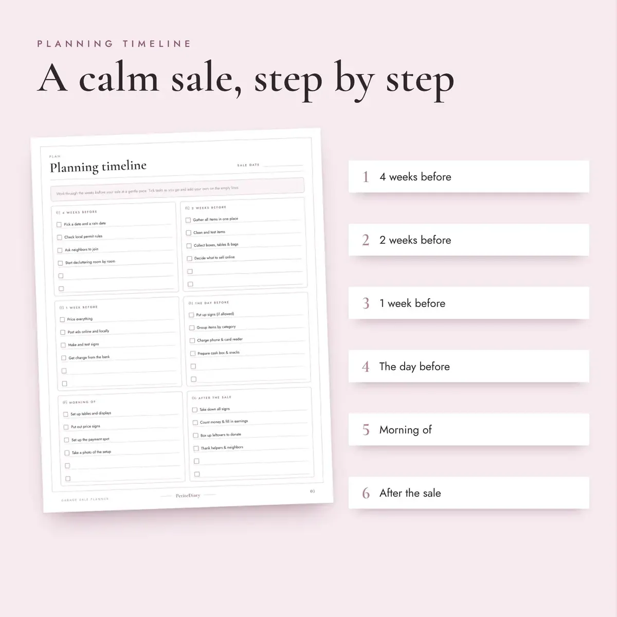 Garage Sale Planner, image 3