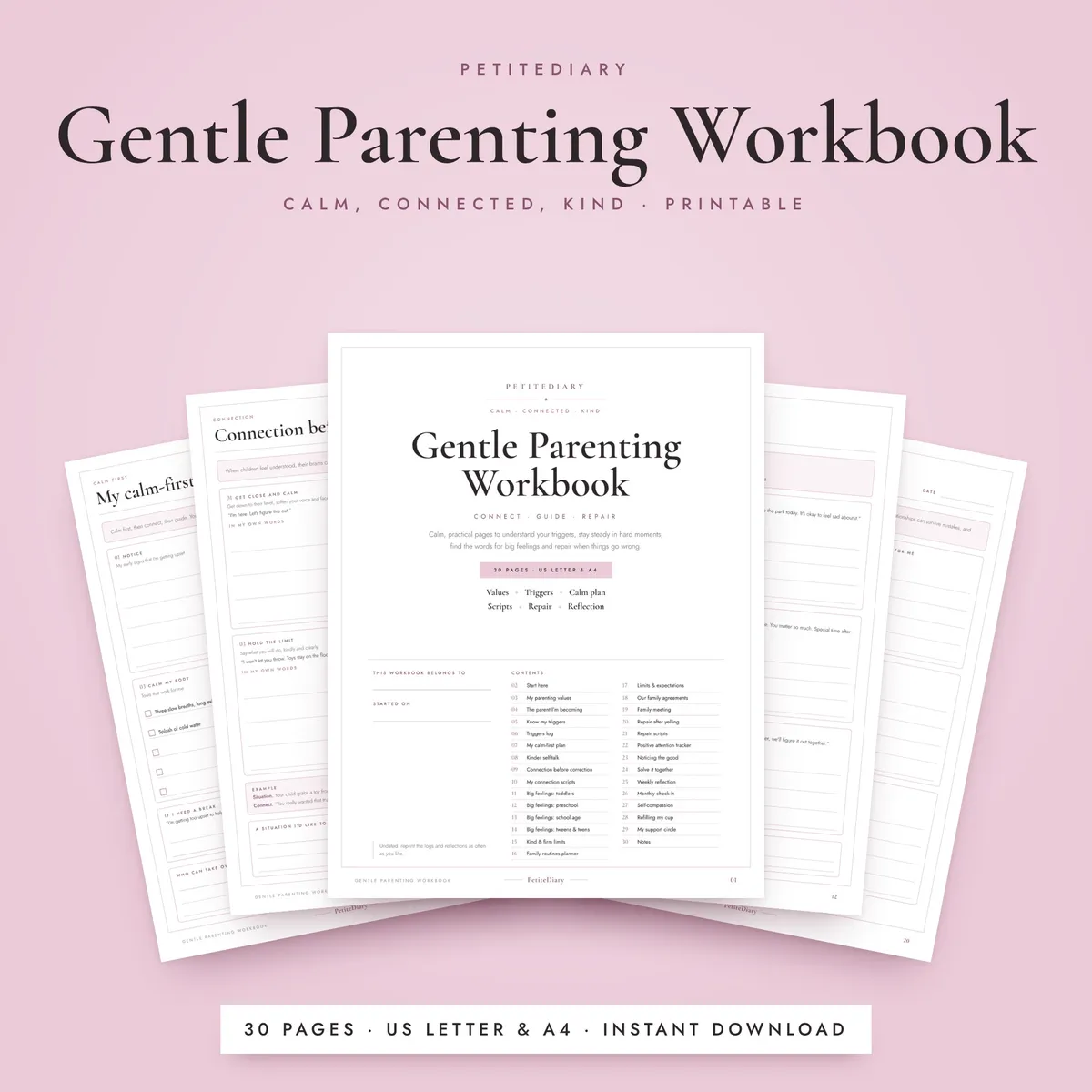 Gentle Parenting Workbook