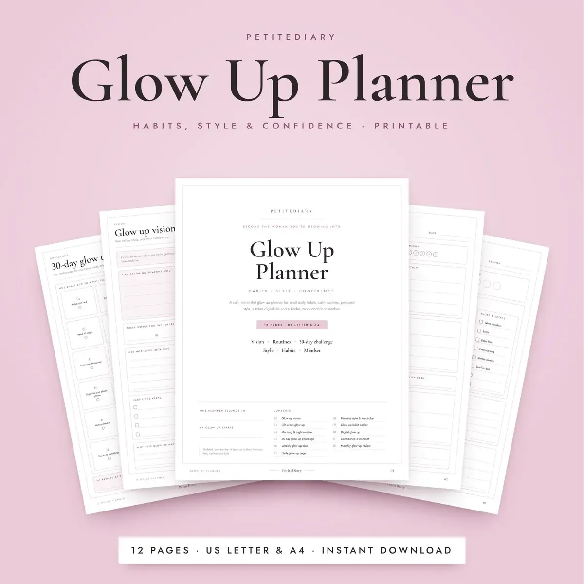 Glow Up Planner