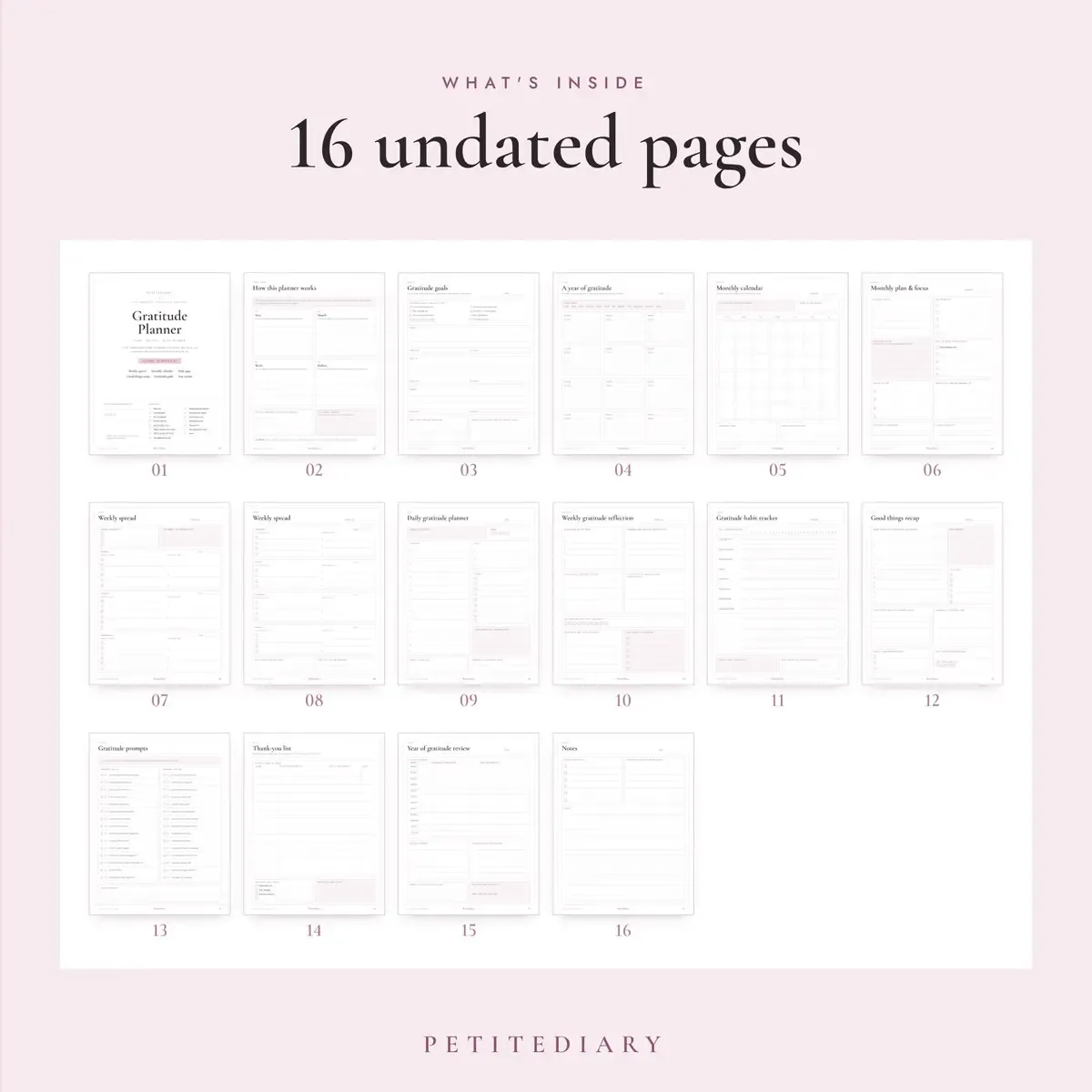 Gratitude Planner, image 2