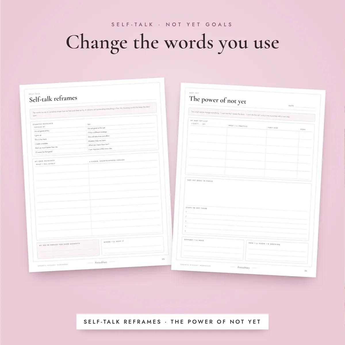 Growth Mindset Workbook for Adults, image 4