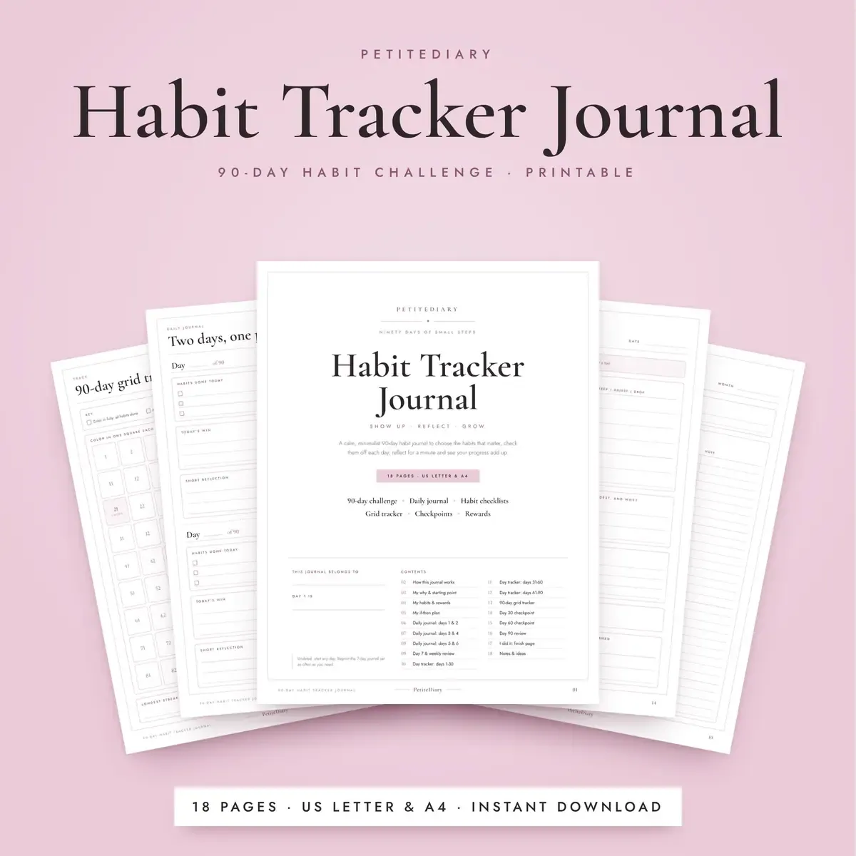 Habit Tracker Journal
