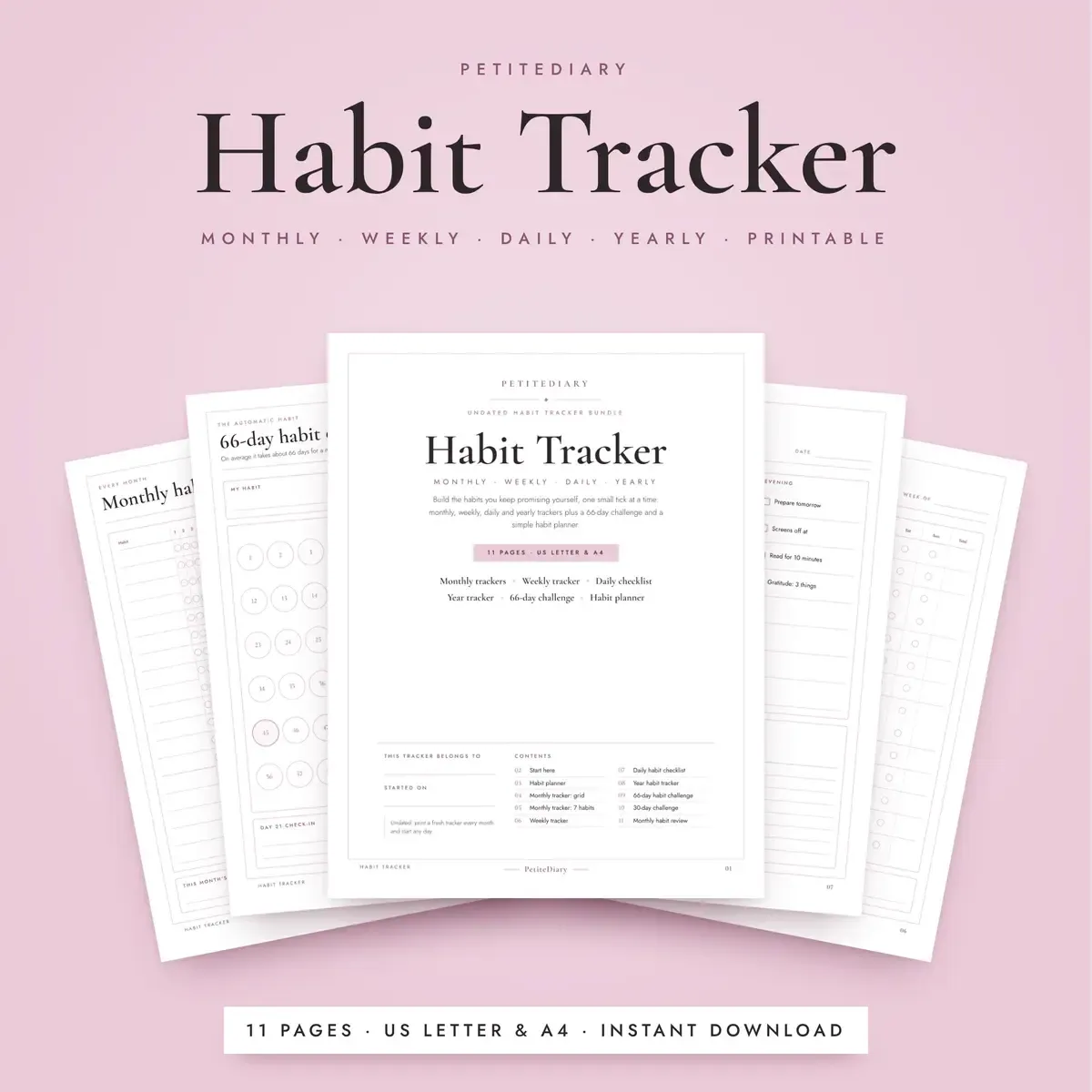 Habit Tracker Bundle