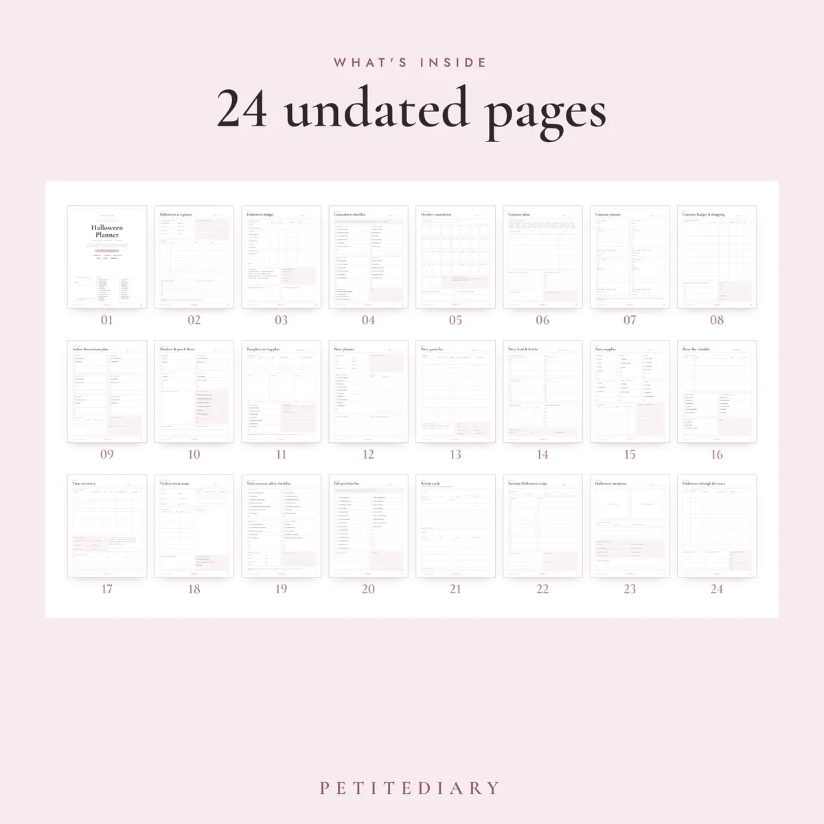 Halloween Planner, image 2