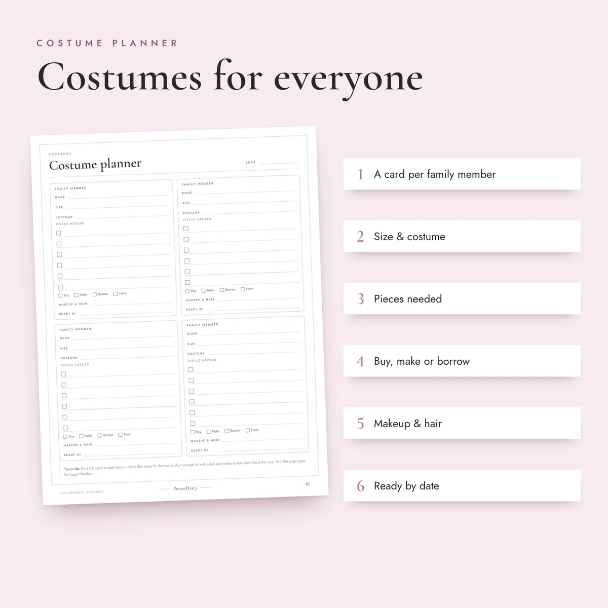Halloween Planner, image 3