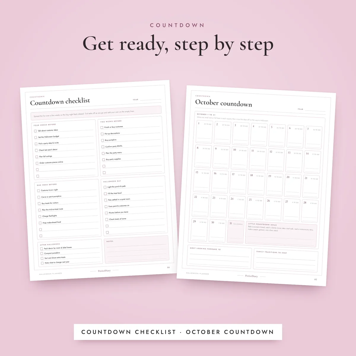 Halloween Planner, image 4