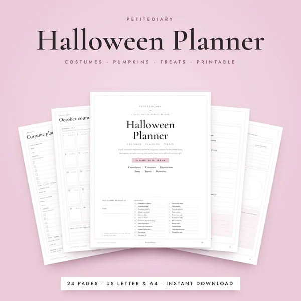 Halloween Planner