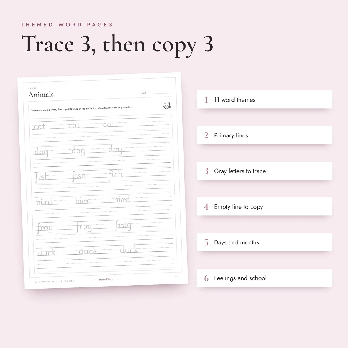 Handwriting Practice for Kids, image 3