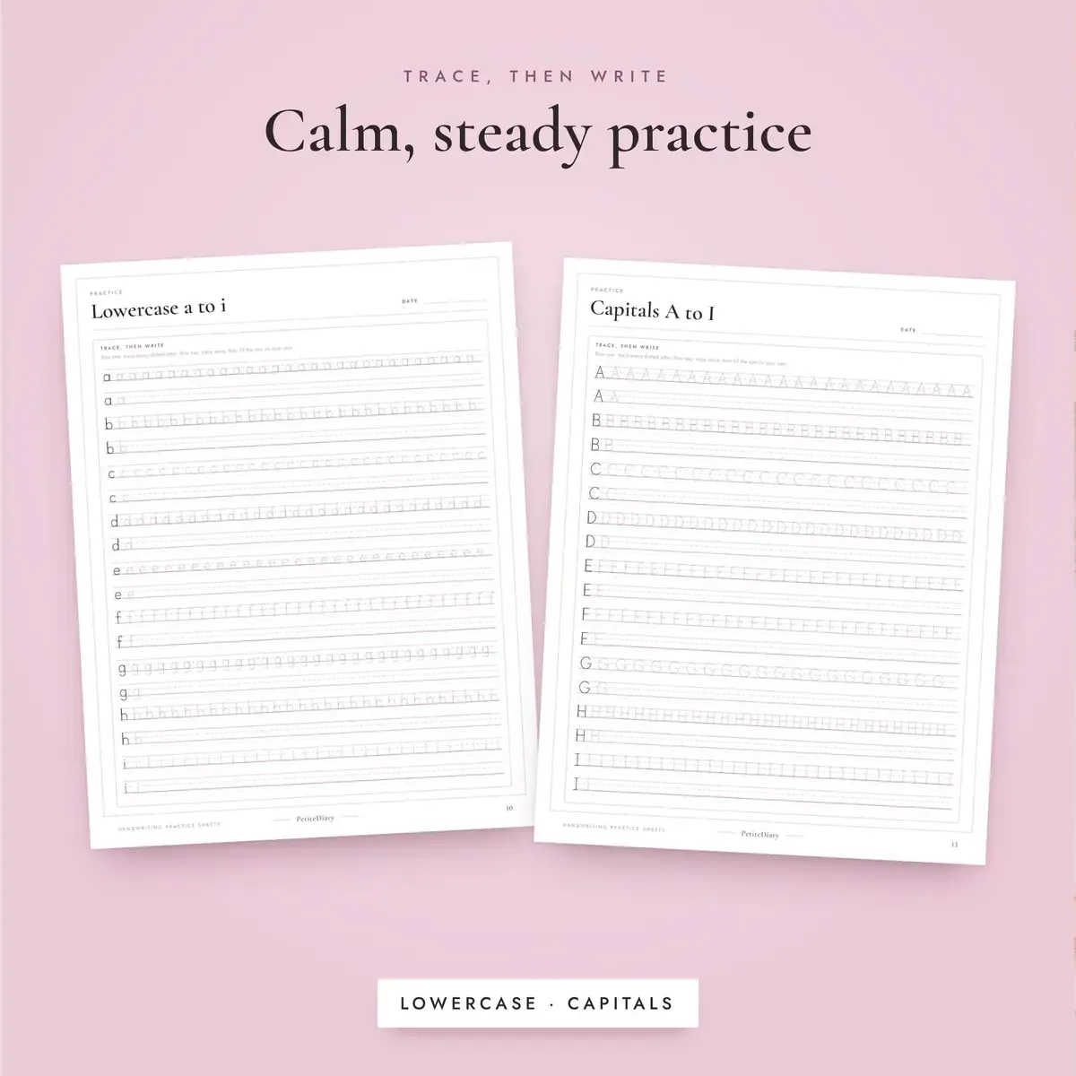 Handwriting Practice Sheets for Adults, image 4