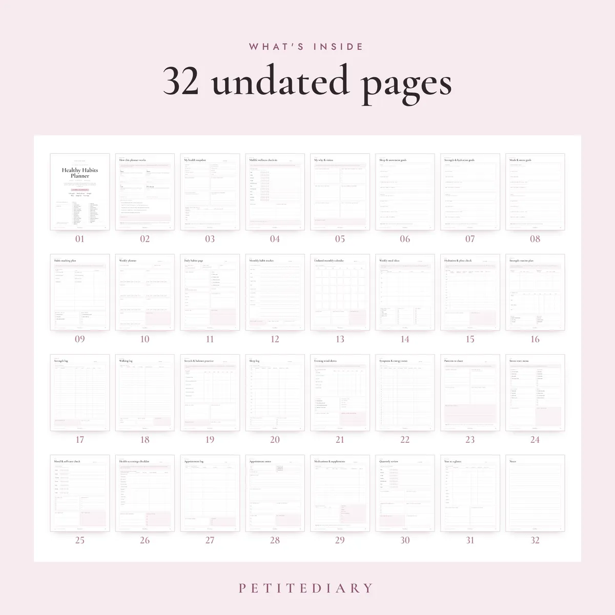 Healthy Habits Planner for Women 40+, image 2