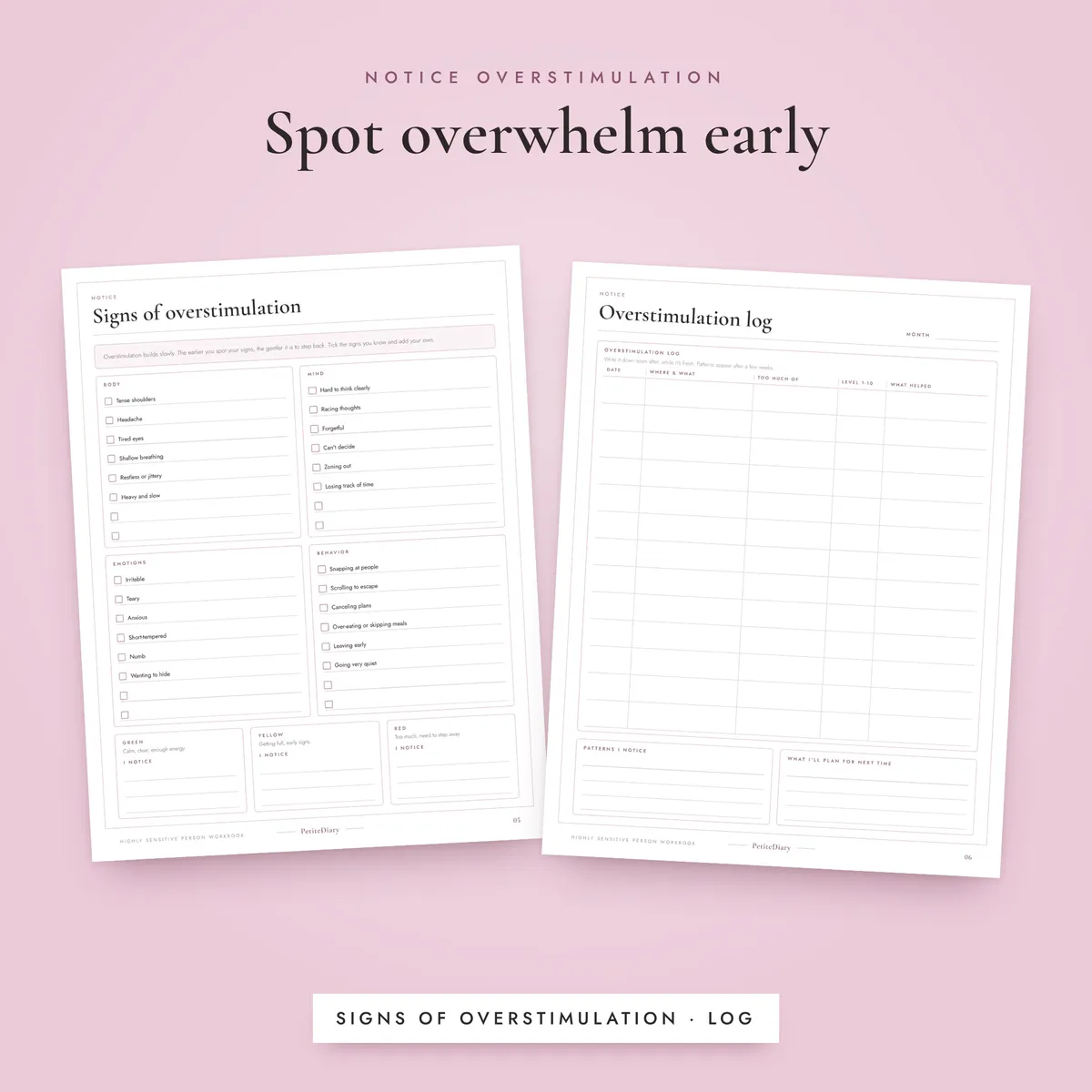 Highly Sensitive Person Workbook, image 4
