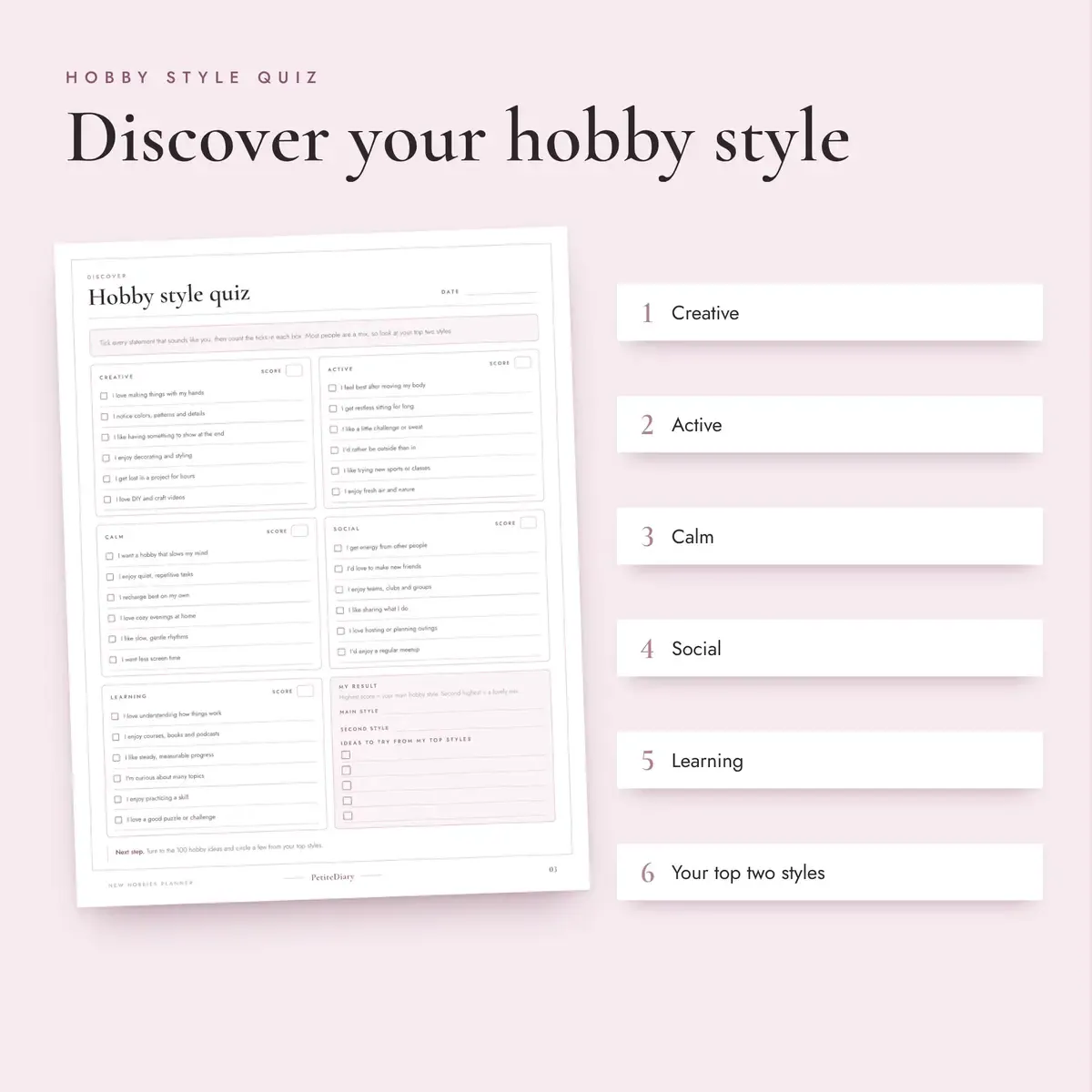 Hobby Planner for New Hobbies, image 3