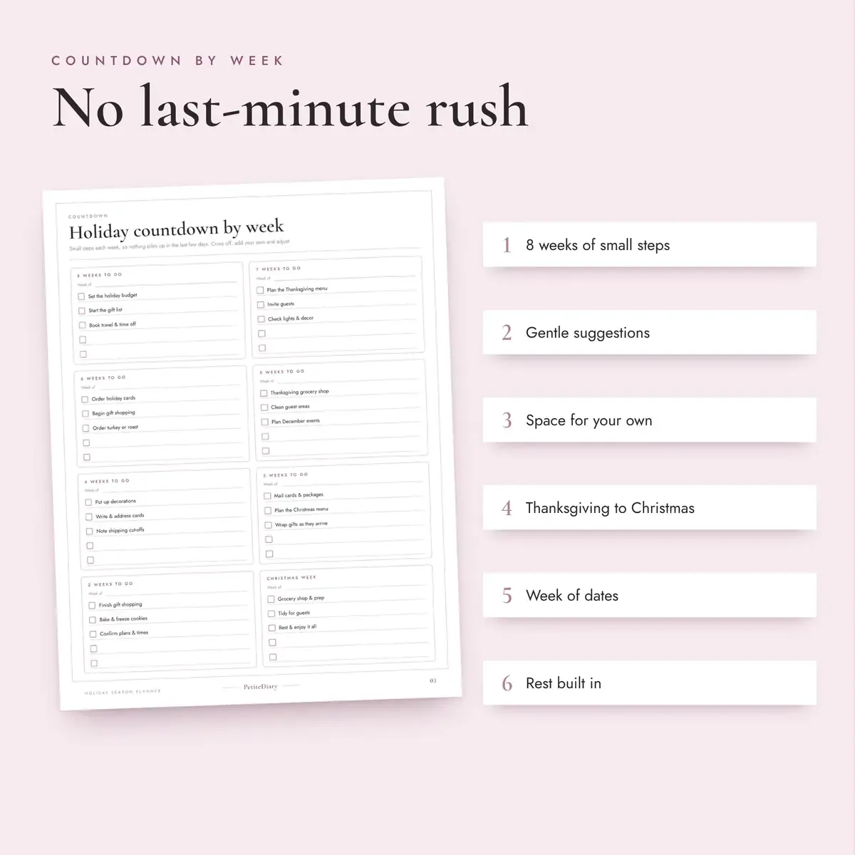 Holiday Planner, image 3