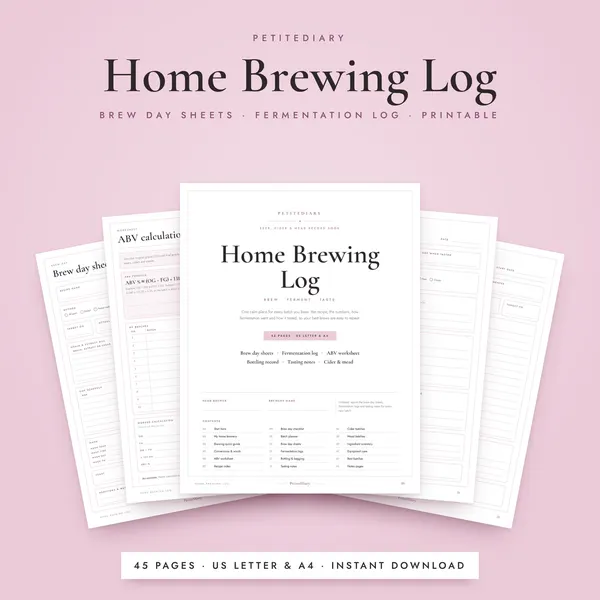 Home Brewing Log