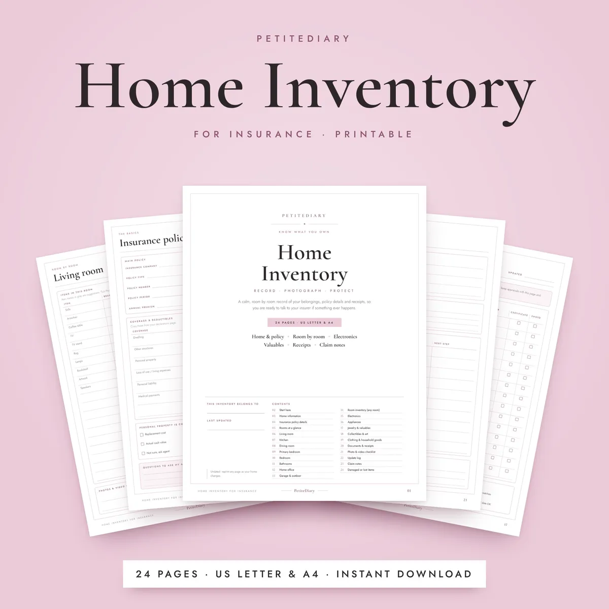 Home Inventory for Insurance