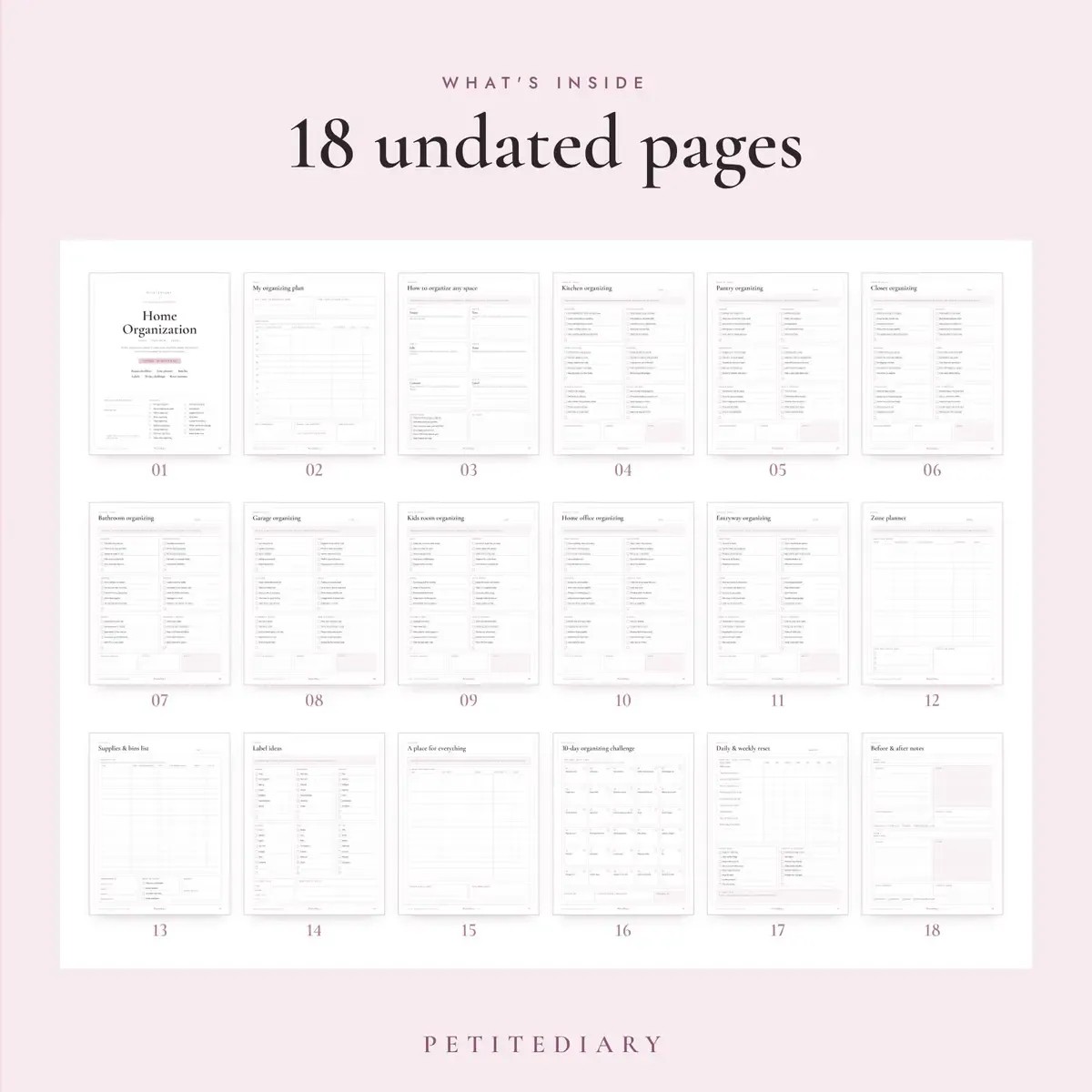 Home Organization Planner, image 2