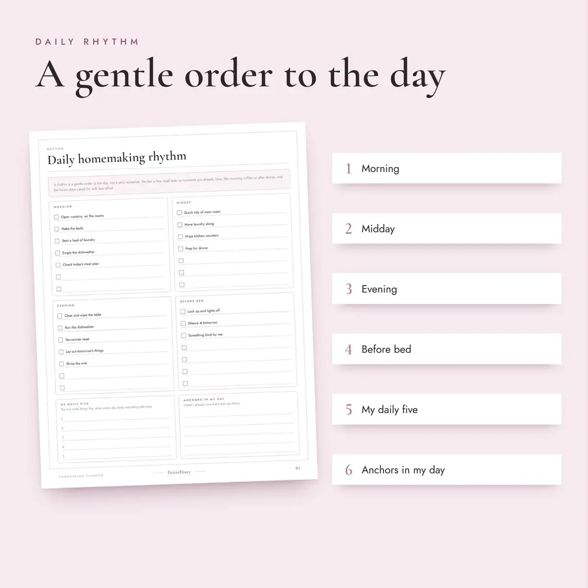 Homemaking Planner, image 3