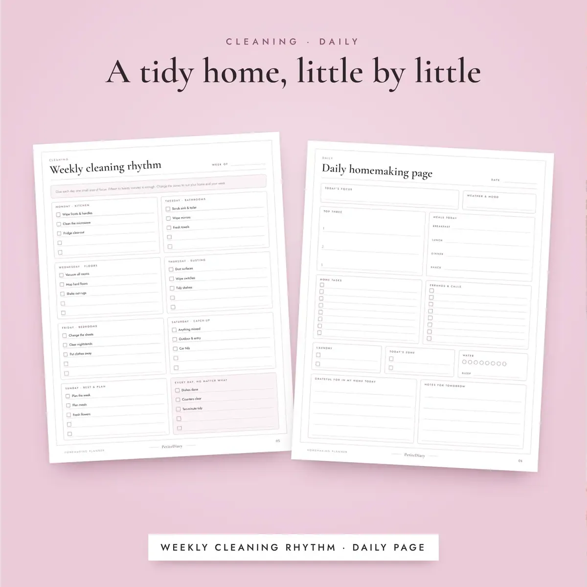 Homemaking Planner, image 4